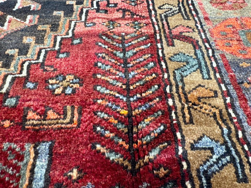 Persian Zanjan Rug | 4' 6” x 7' 9