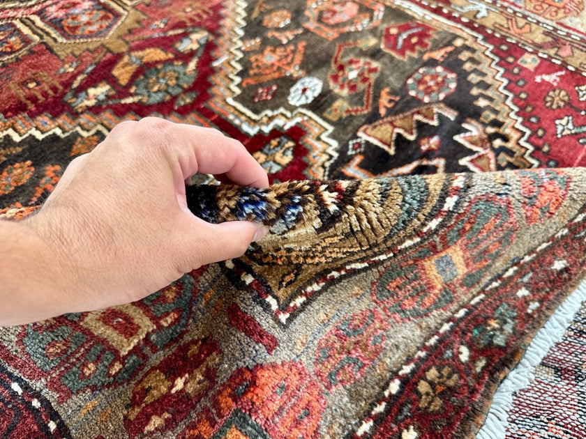 Persian Zanjan Rug | 4' 6” x 7' 9