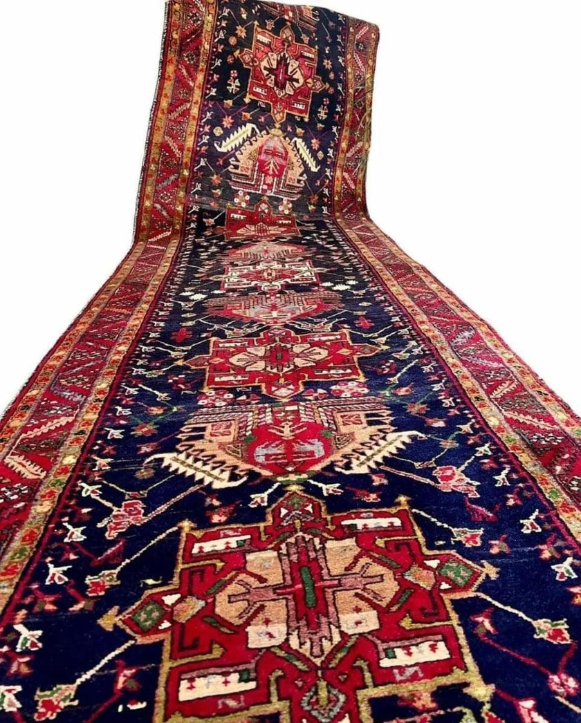 Persian Karaja Runner | 14’ 3” x 3’ 2”