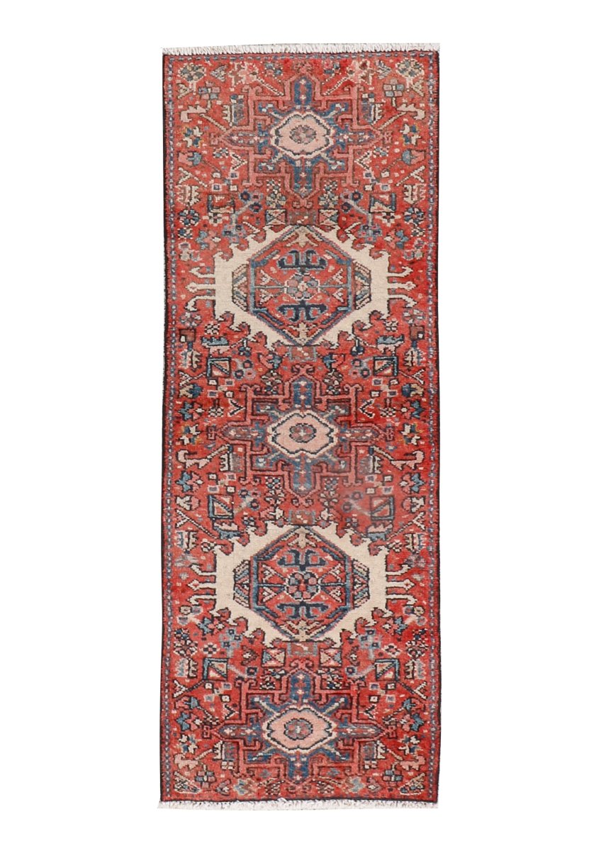 Persian Karaja Runner Rug | 1' 8” x 5' 1