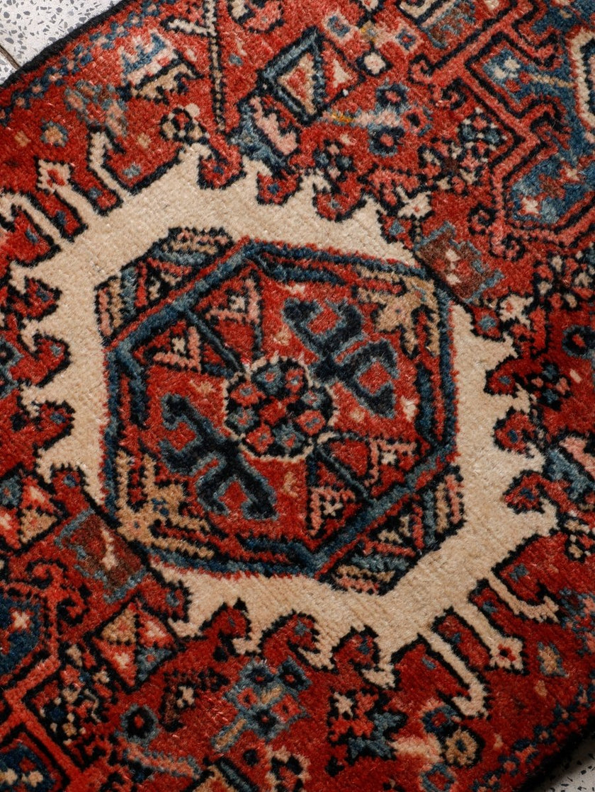 Persian Karaja Runner Rug | 1' 8” x 5' 1