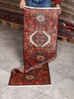 Persian Karaja Runner Rug | 1' 8” x 5' 1