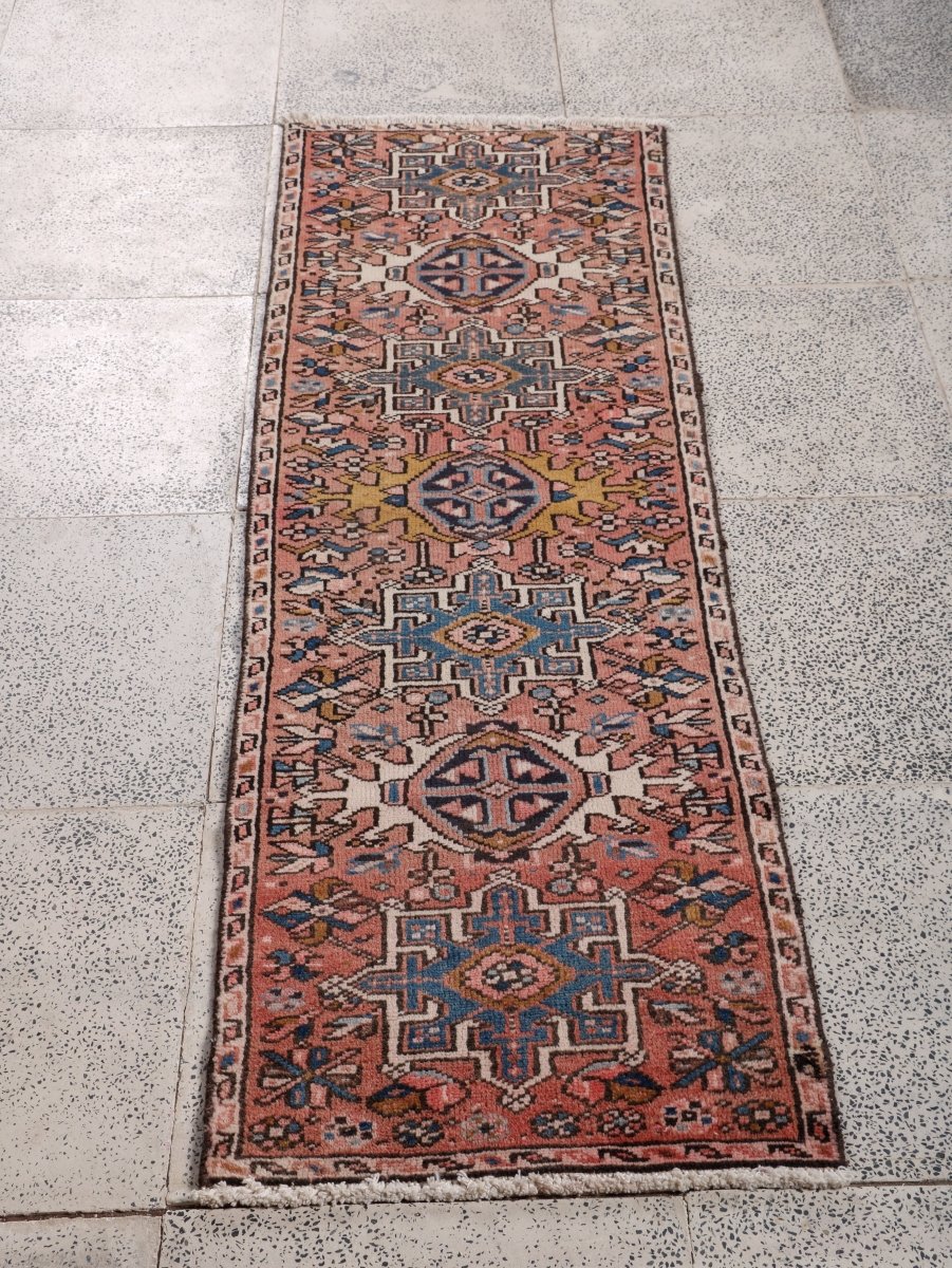 Persian Karaja Runner Rug | 1' 8” x 5' 2