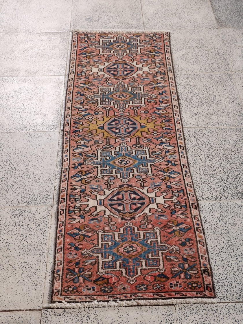 Persian Karaja Runner Rug | 1' 8” x 5' 2