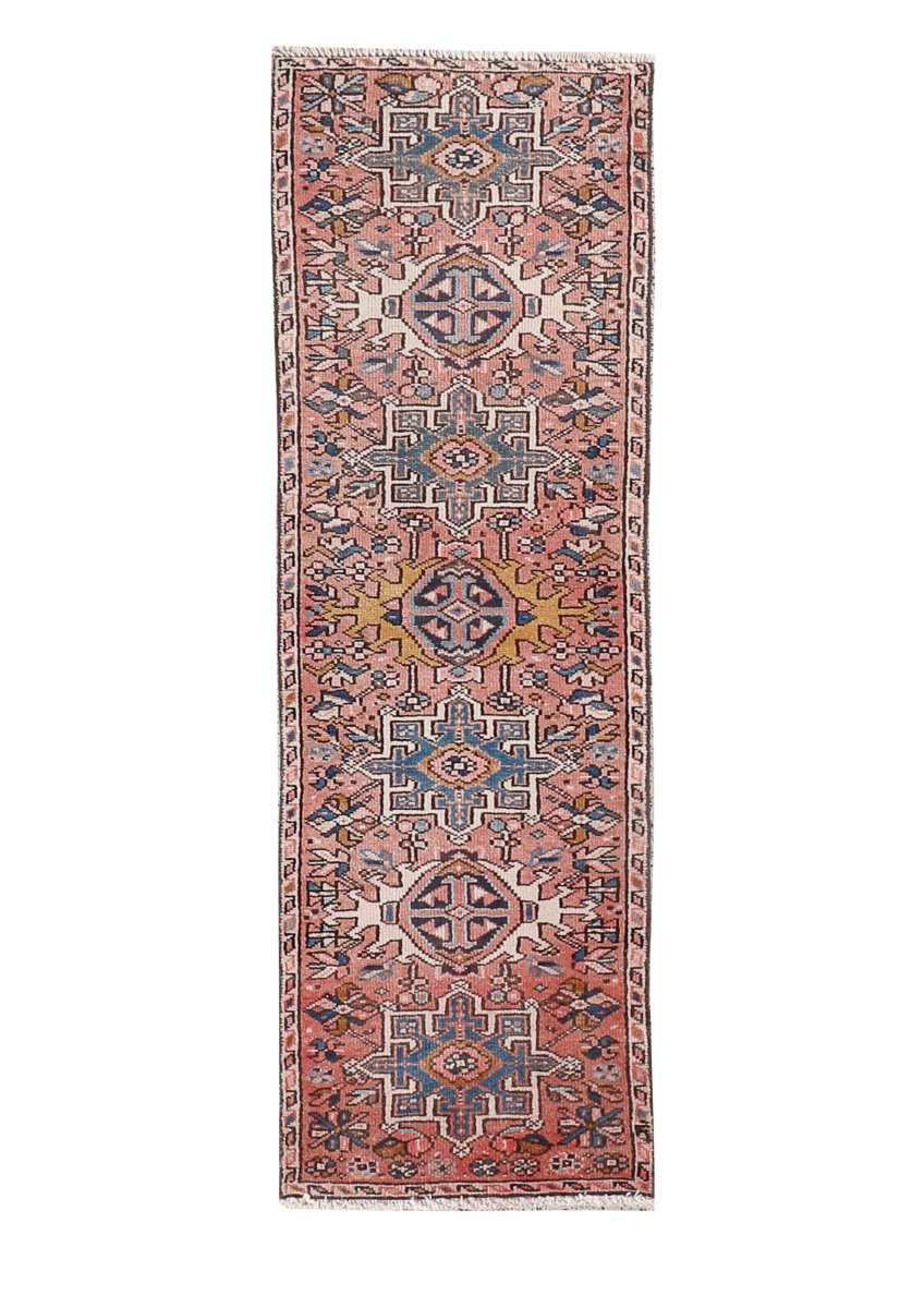 Persian Karaja Runner Rug | 1' 8” x 5' 2