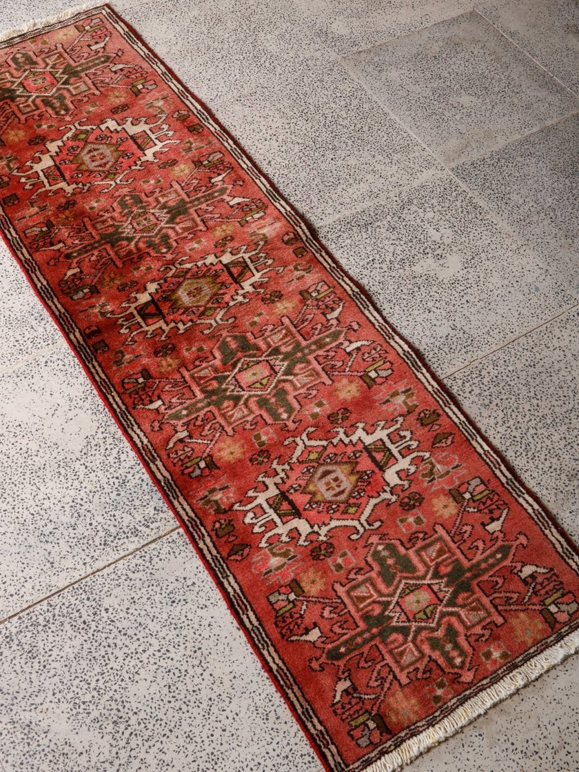 Persian Karaja Runner Rug | 1' 8” x 5' 6