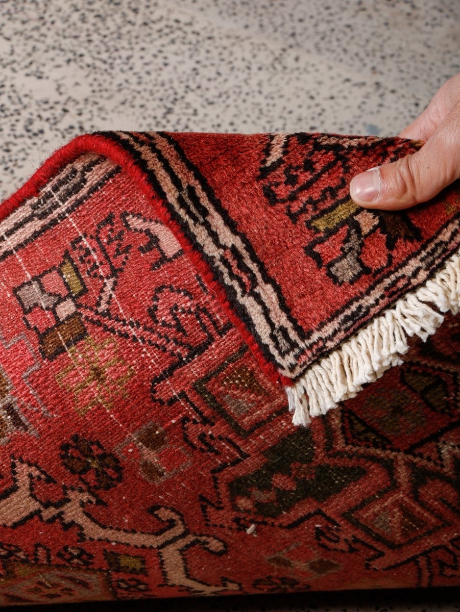 Persian Karaja Runner Rug | 1' 8” x 5' 6