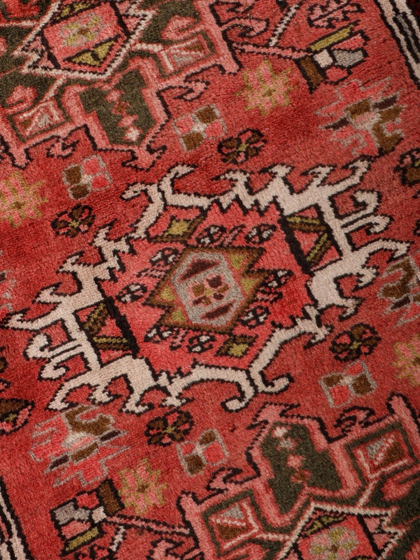 Persian Karaja Runner Rug | 1' 8” x 5' 6
