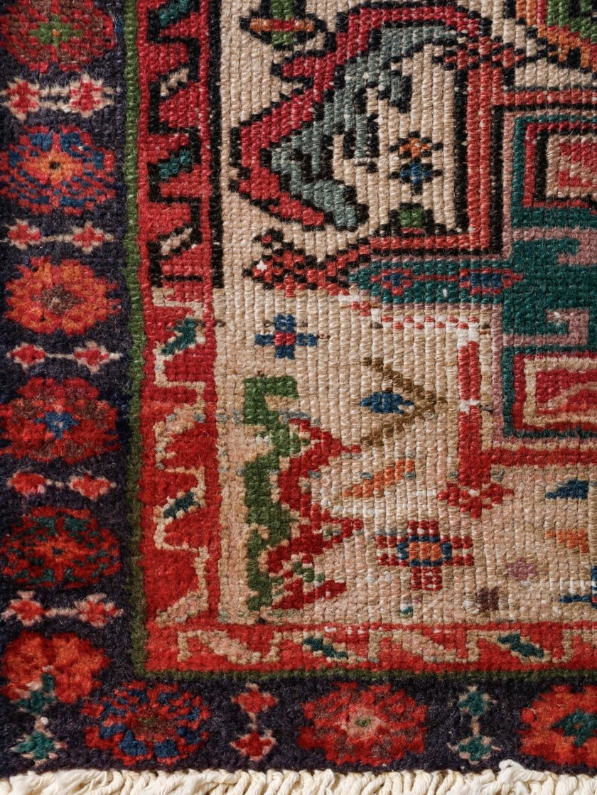 Persian Karaja Runner Rug | 2' x 6' 3