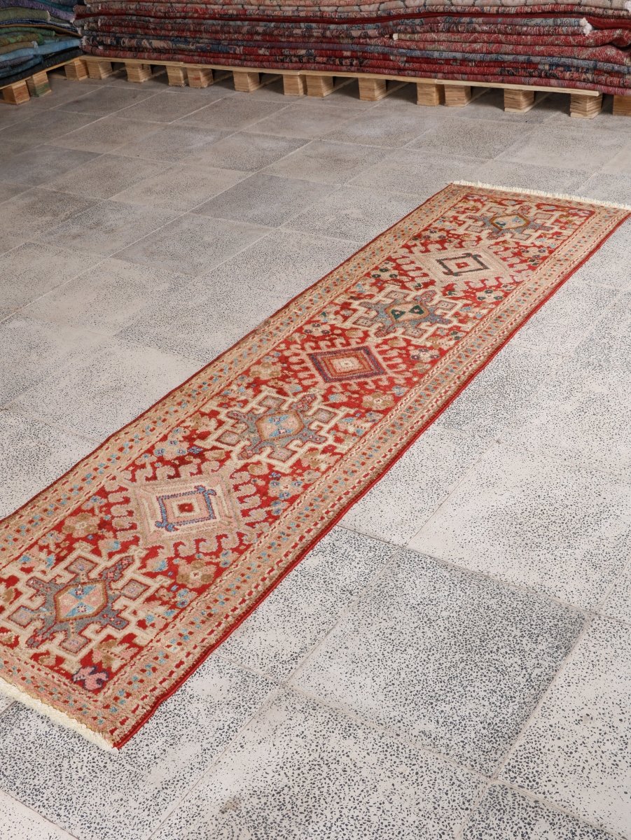 Persian Karaja Runner Rug | 2' 2” x 7' 10