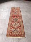 Persian Karaja Runner Rug | 2' 2” x 7' 10