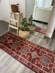 Persian Karaja Runner Rug | 2' x 5' 8