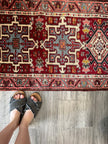 Persian Karaja Runner Rug | 2' x 5' 8