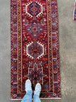 Persian Karaja Runner Rug | 3' 1