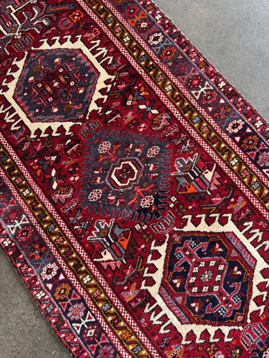 Persian Karaja Runner Rug | 3' 1