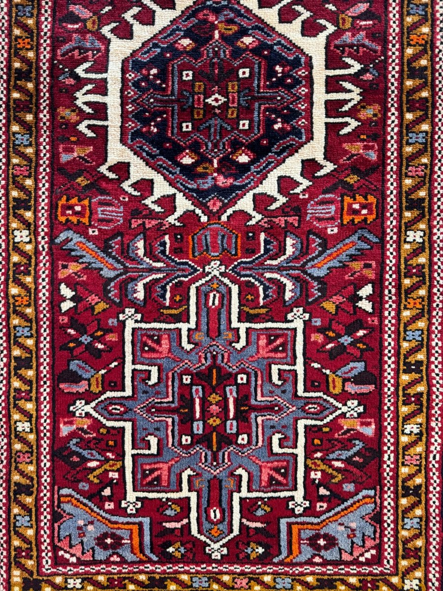 Persian Karaja Runner Rug | 3' 1