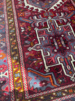Persian Karaja Runner Rug | 3' 1