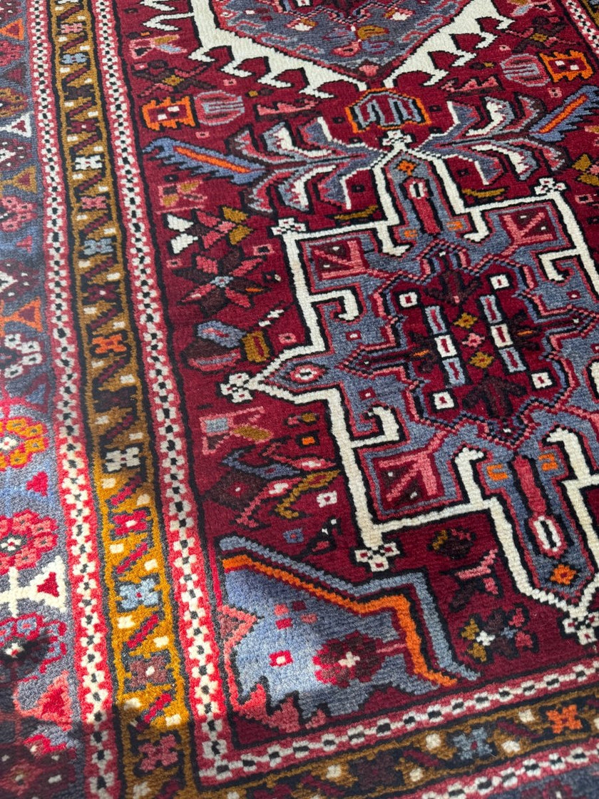 Persian Karaja Runner Rug | 3' 1