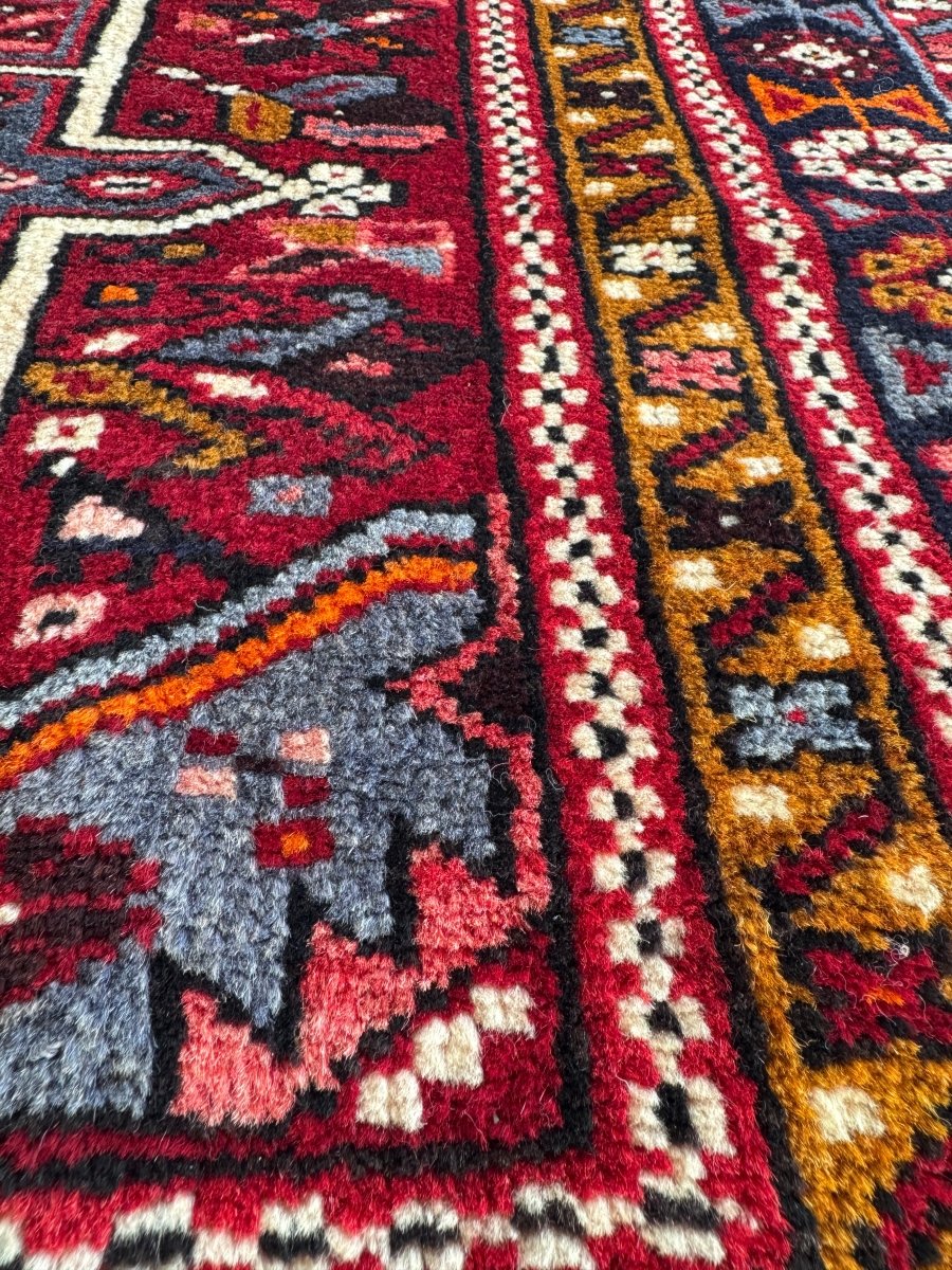 Persian Karaja Runner Rug | 3' 1