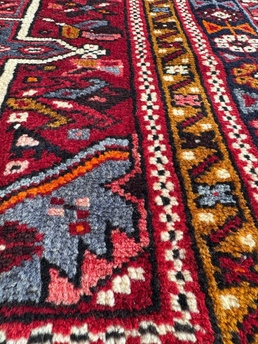 Persian Karaja Runner Rug | 3' 1