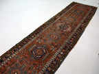 Persian Karaja Runner Rug | 3' 4