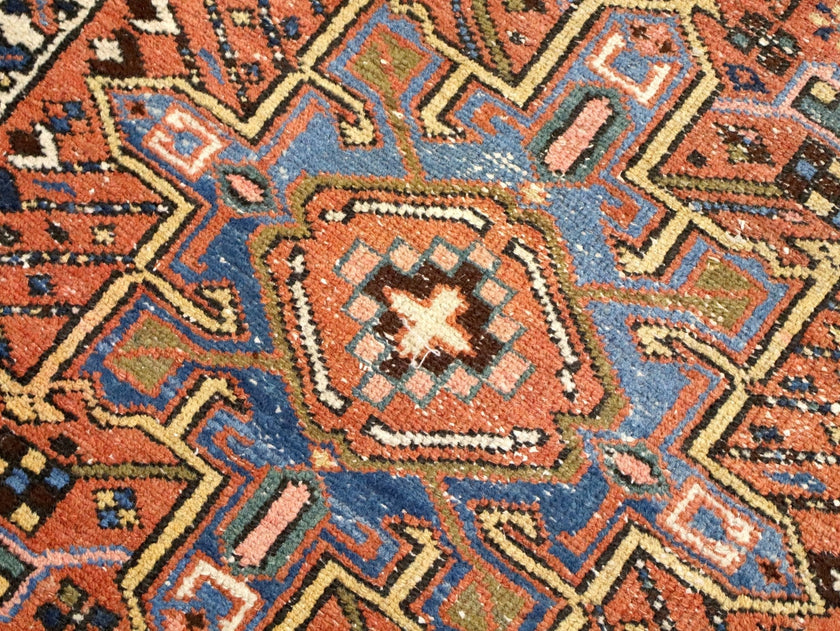 Persian Karaja Runner Rug | 3' 4