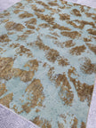 Persian Kashan Overdyed Rug | 7' 5