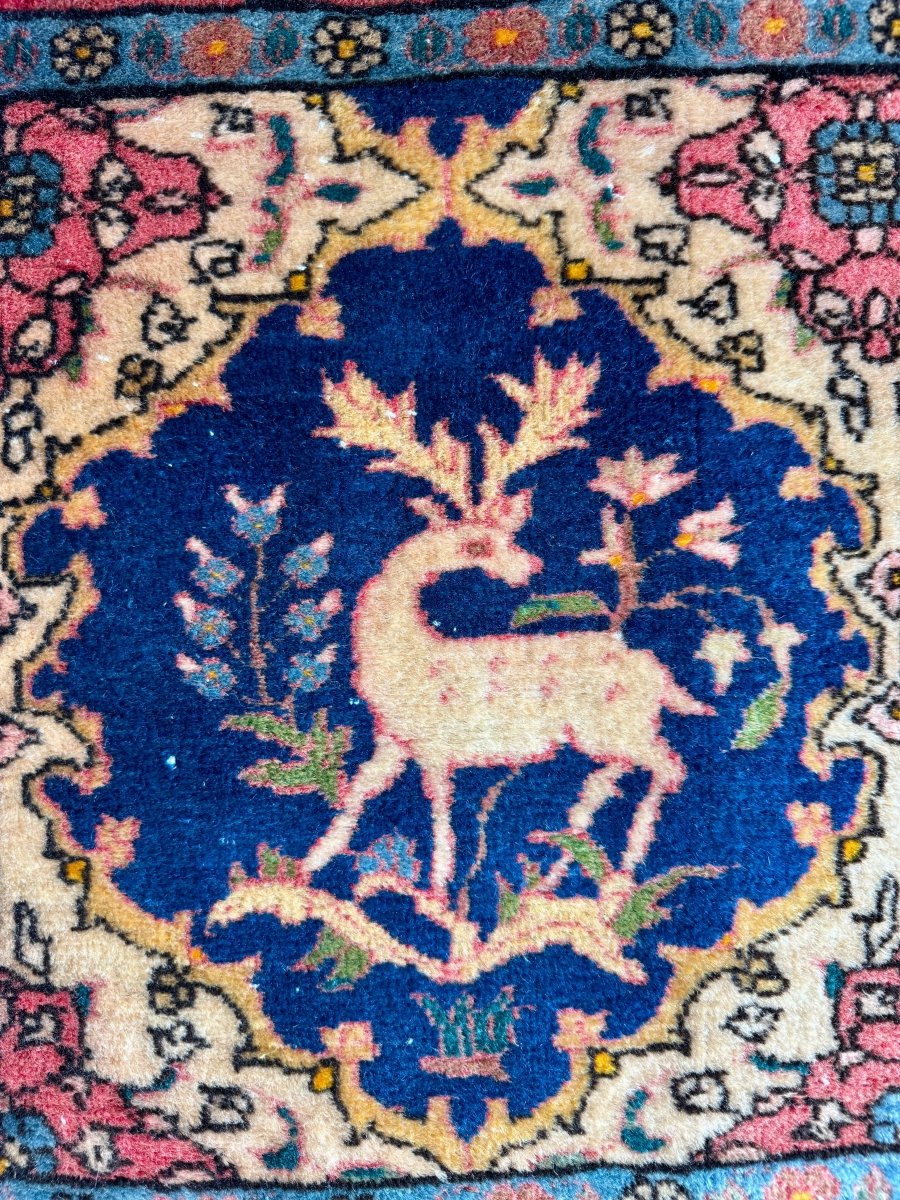 Persian Kashan Rug | 1' 6