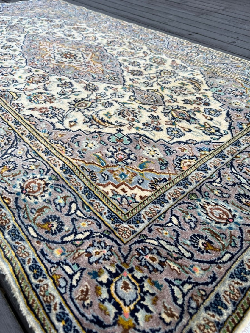 Persian Kashan Rug 1/2 | 6' x 3' 5