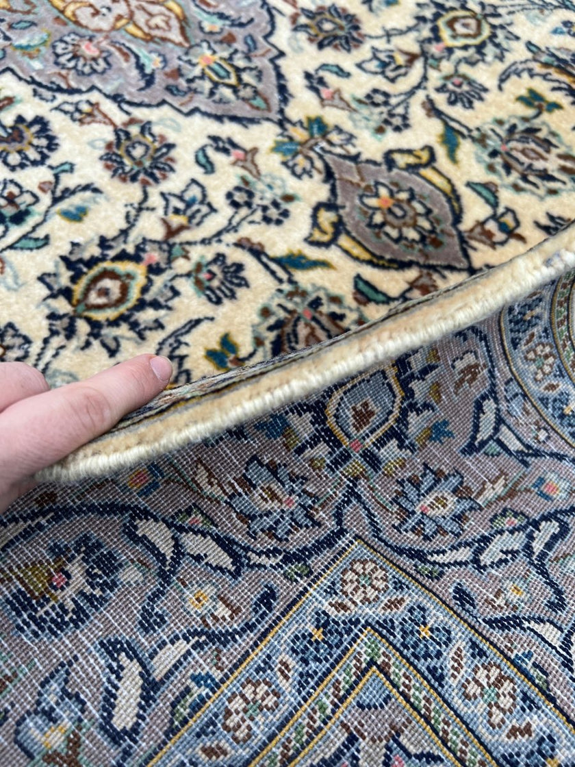 Persian Kashan Rug 1/2 | 6' x 3' 5