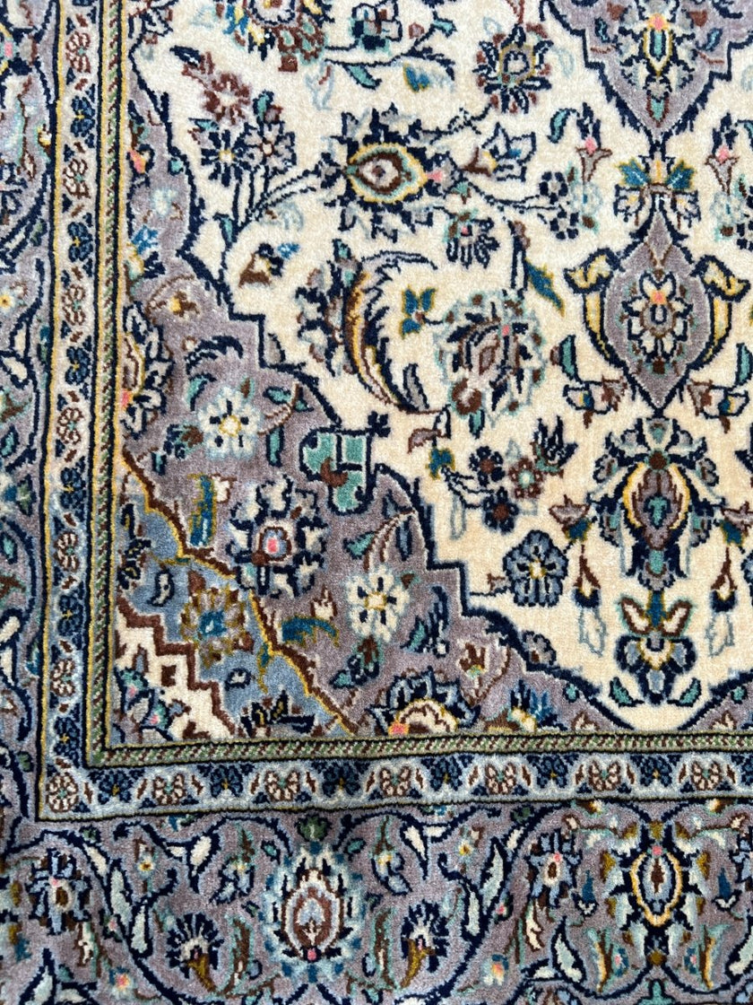 Persian Kashan Rug 1/2 | 6' x 3' 5