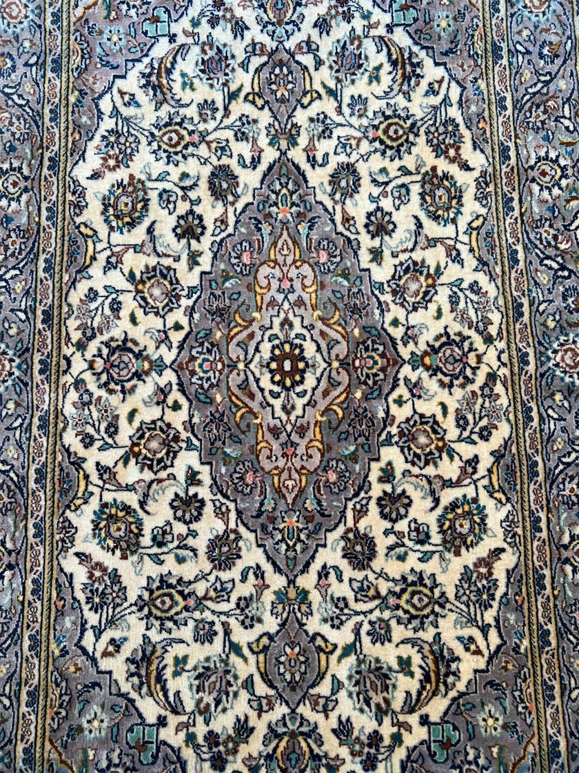 Persian Kashan Rug 1/2 | 6' x 3' 5