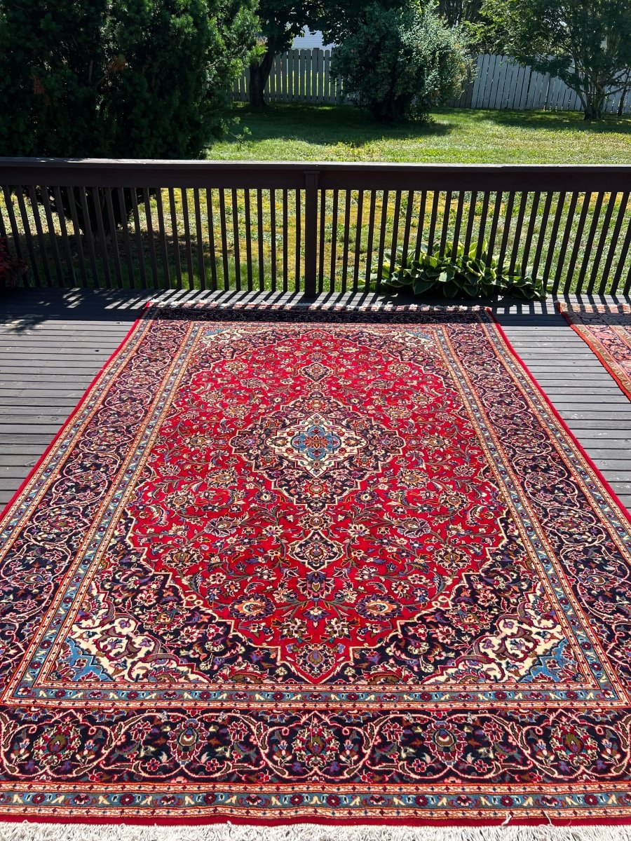 Persian Kashan Rug | 12' x 8' 4