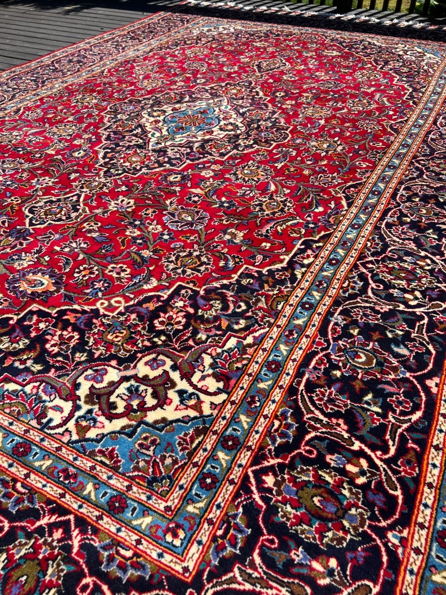 Persian Kashan Rug | 12' x 8' 4