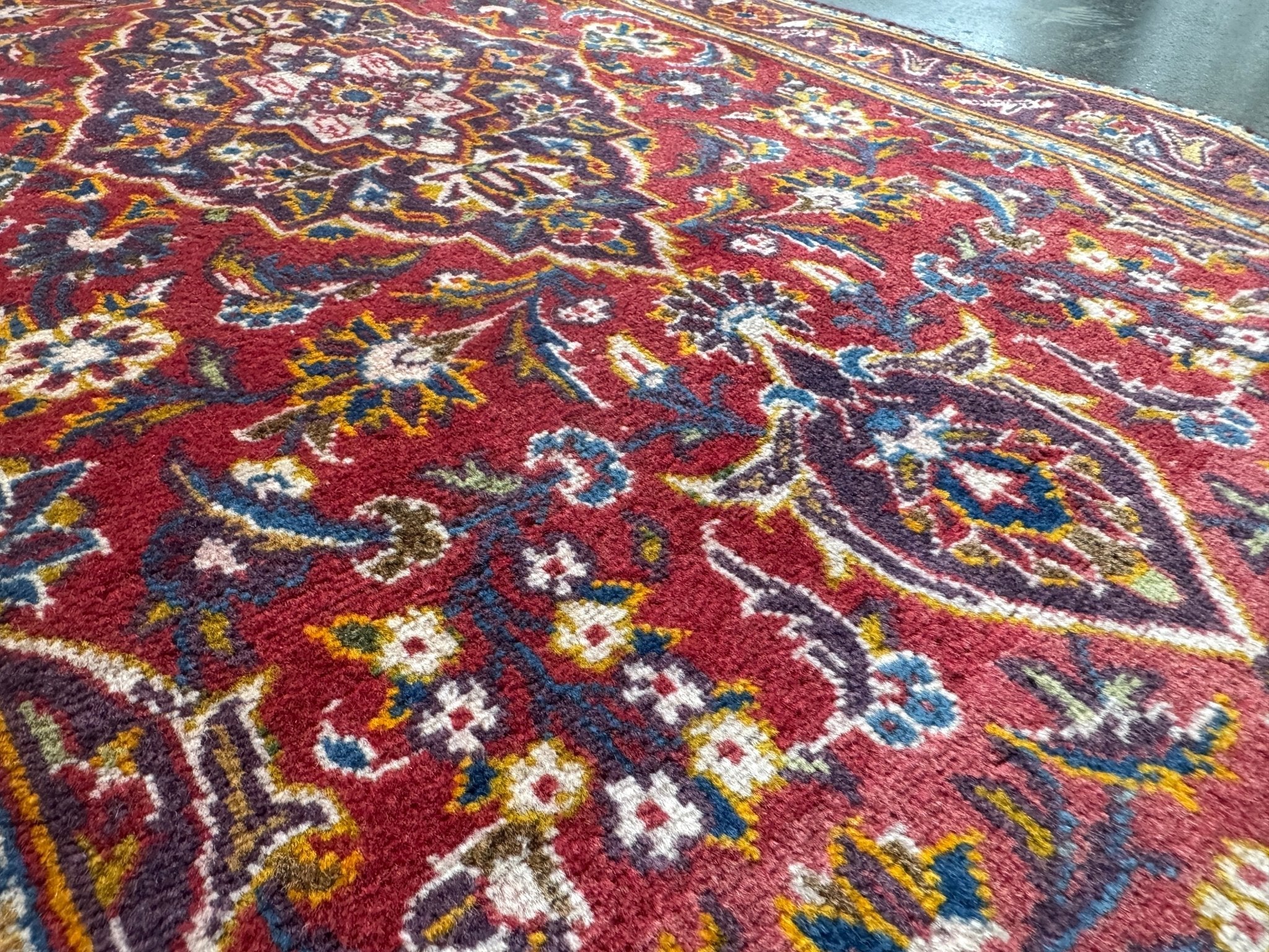 On Hold - Persian Kashan Rug | 2' 1