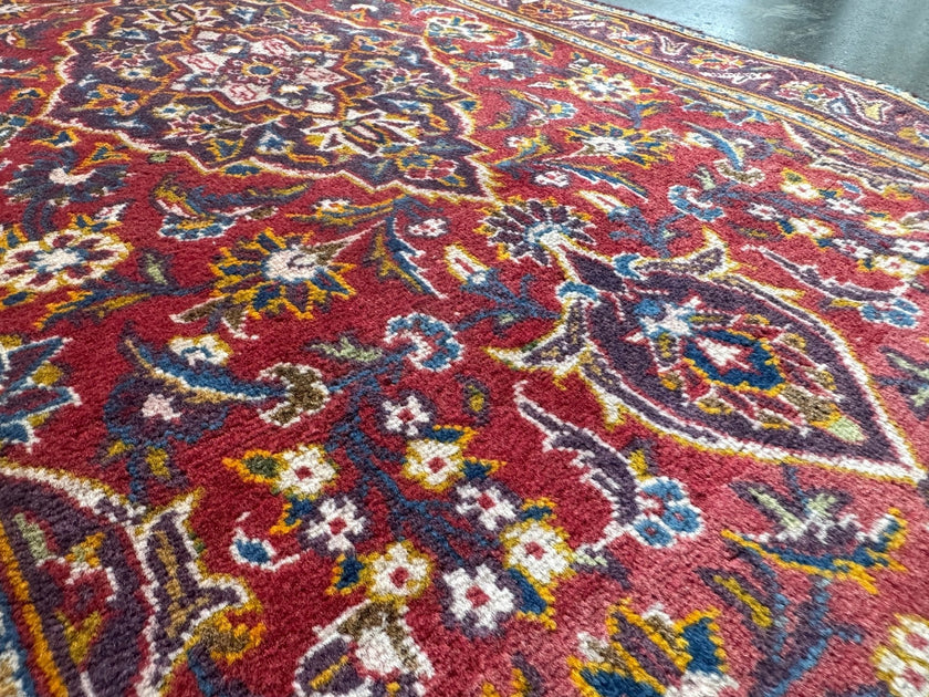 On Hold - Persian Kashan Rug | 2' 1