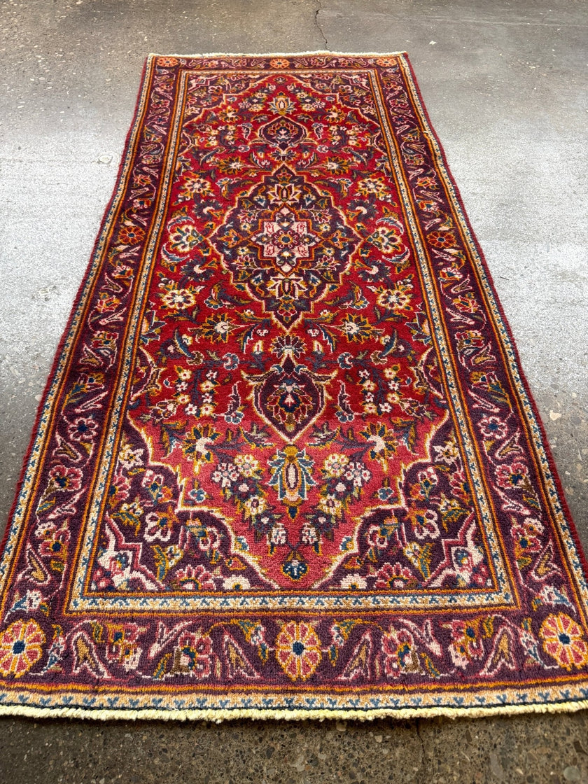 On Hold - Persian Kashan Rug | 2' 1