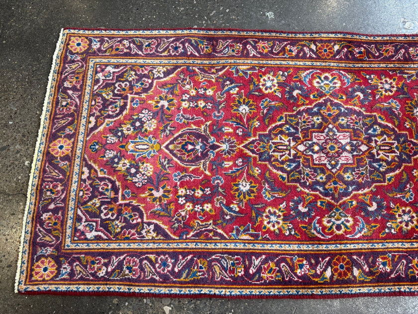 On Hold - Persian Kashan Rug | 2' 1