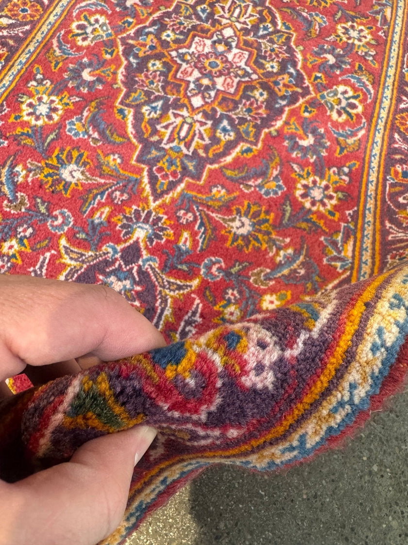 On Hold - Persian Kashan Rug | 2' 1