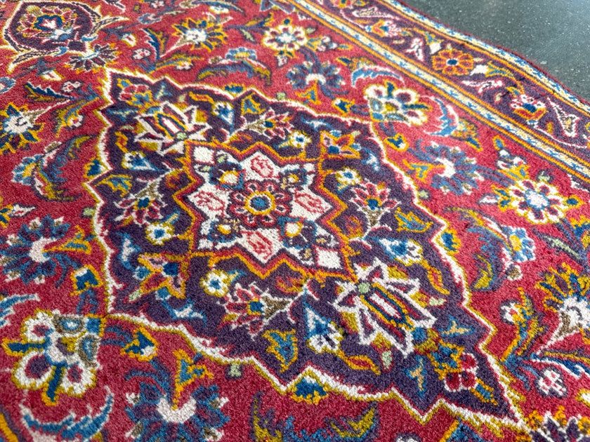 On Hold - Persian Kashan Rug | 2' 1