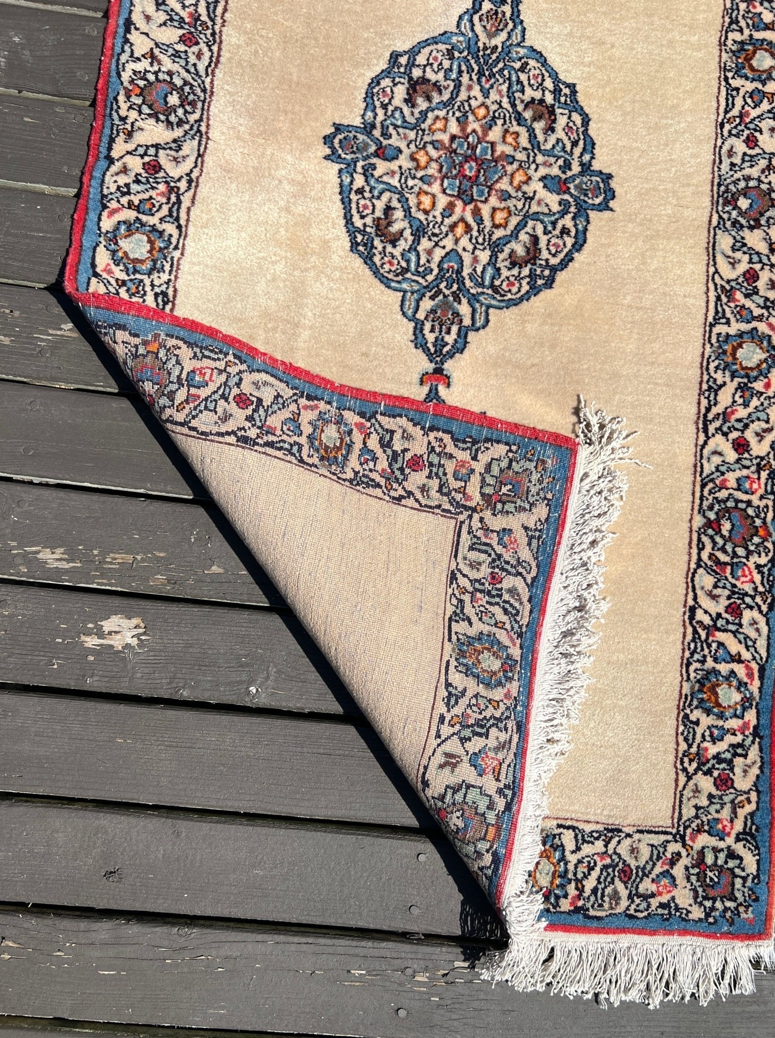 Persian Kashan Rug | 2' 4