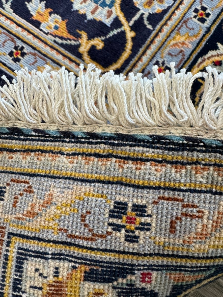 Persian Kashan Rug | 4' 10