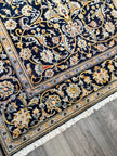 Persian Kashan Rug | 4' 10