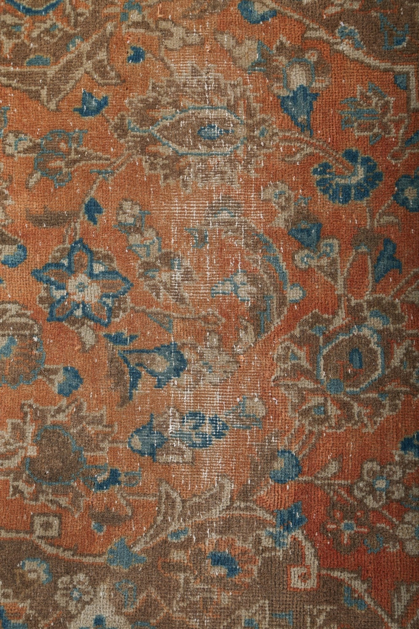 Persian Kashan Rug | 4' 3