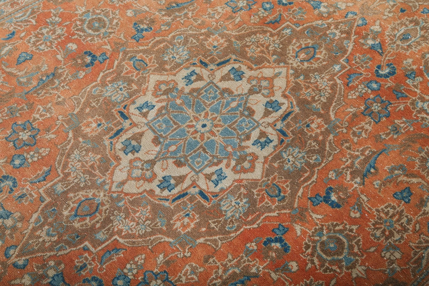 Persian Kashan Rug | 4' 3