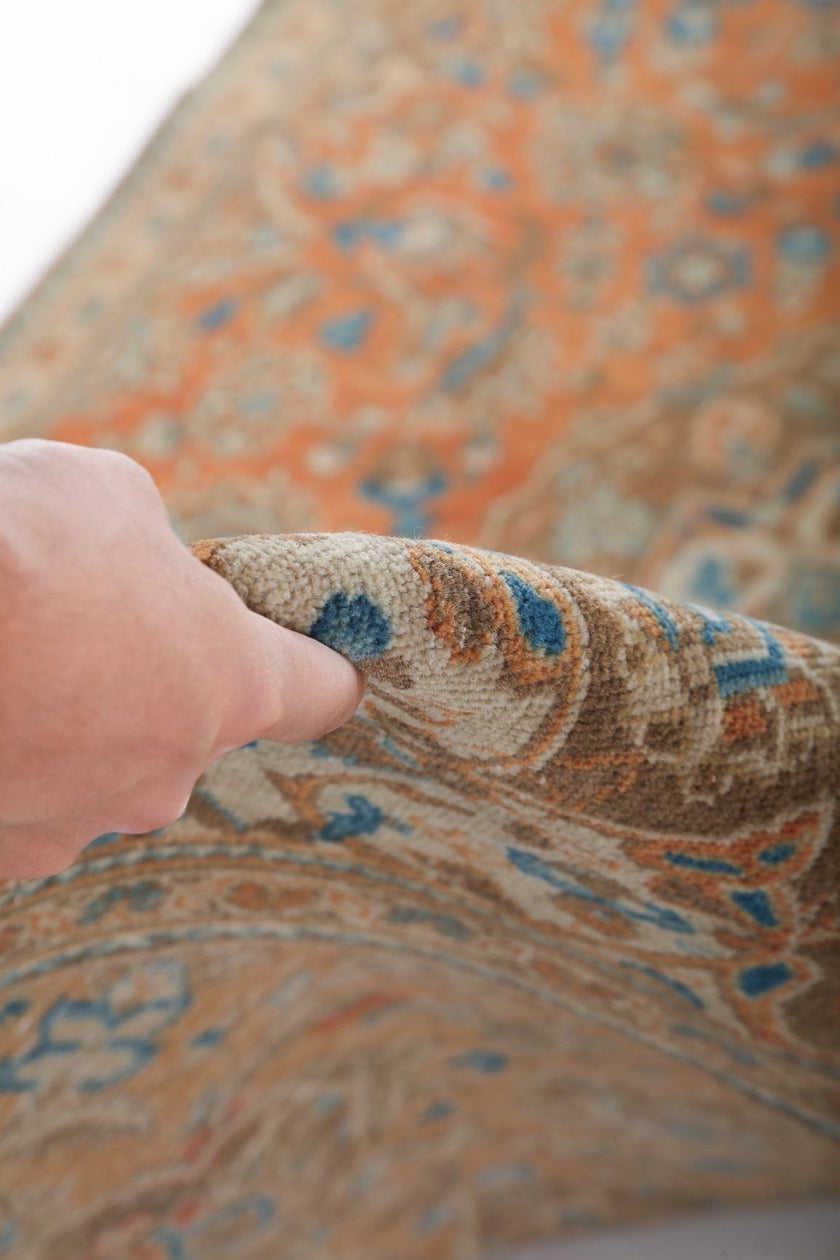 Persian Kashan Rug | 4' 3
