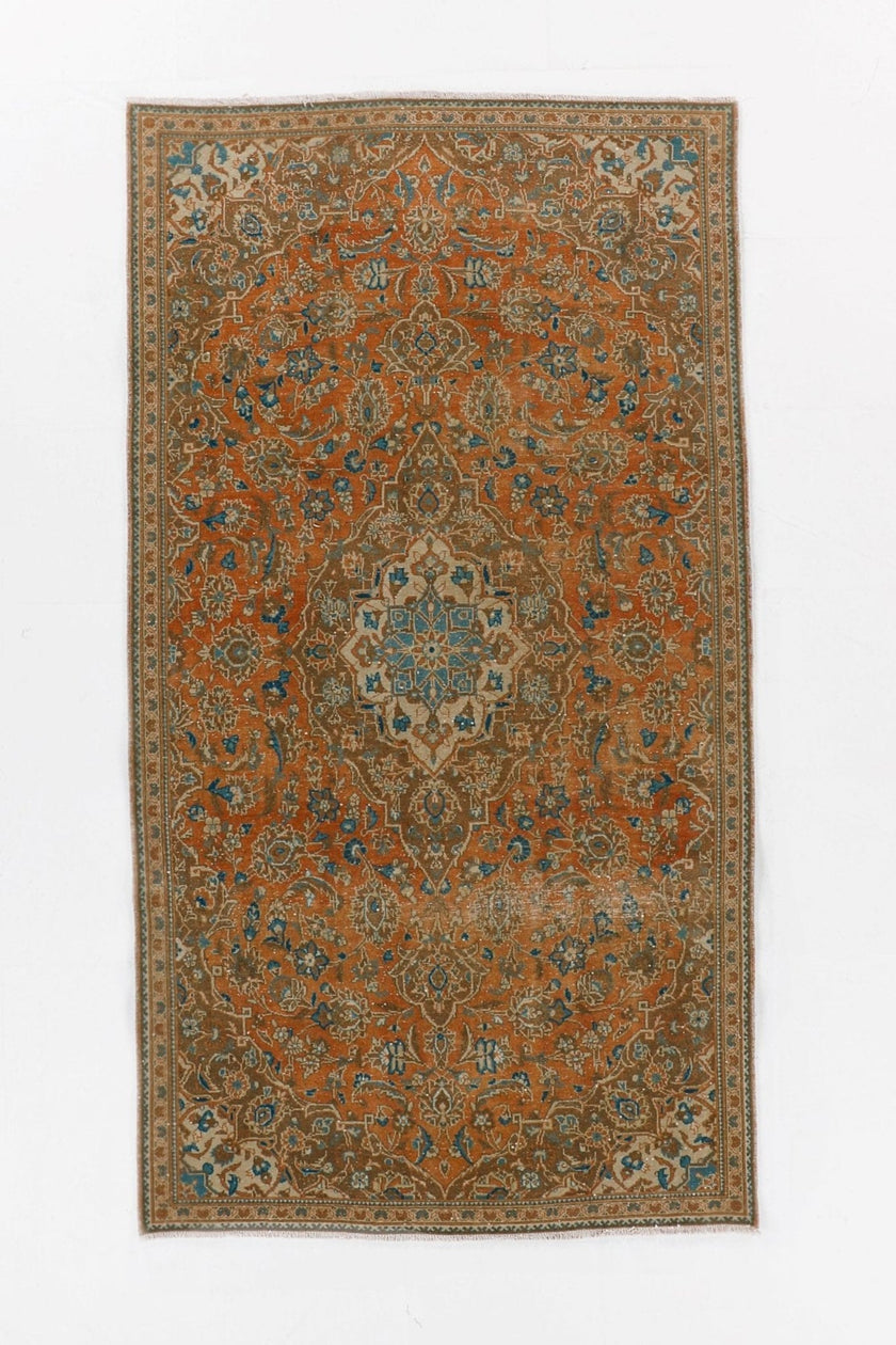 Persian Kashan Rug | 4' 3