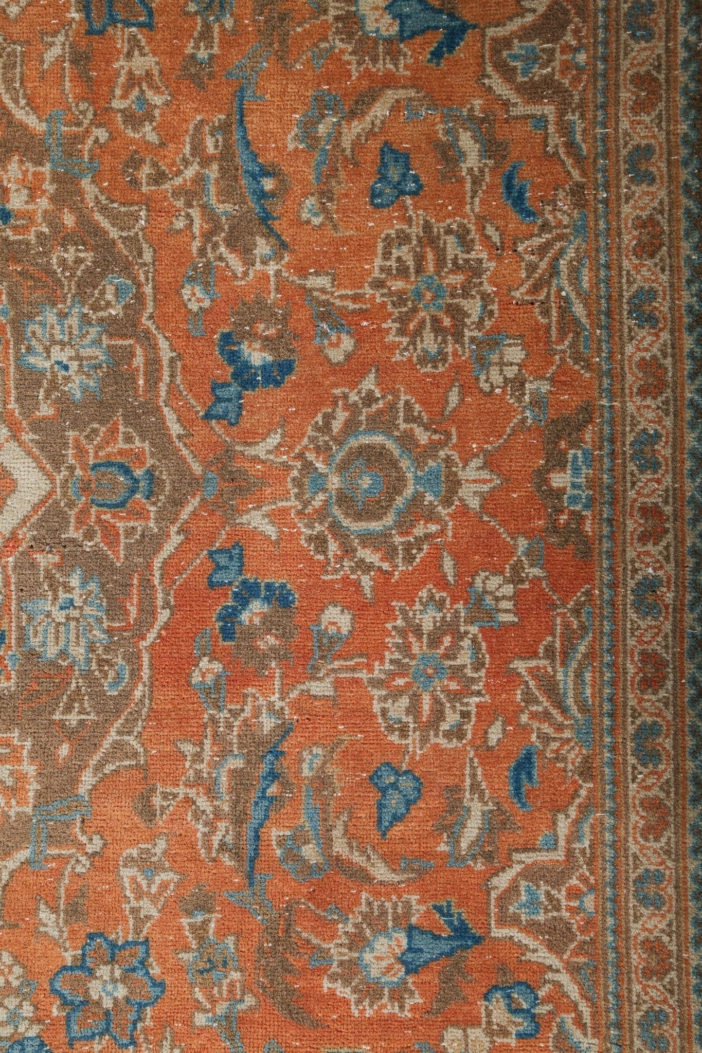 Persian Kashan Rug | 4' 3