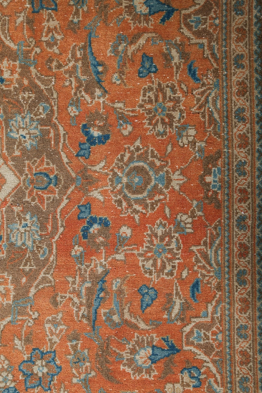 Persian Kashan Rug | 4' 3