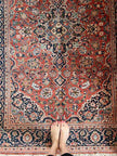 Persian Kashan Rug | 6' 7
